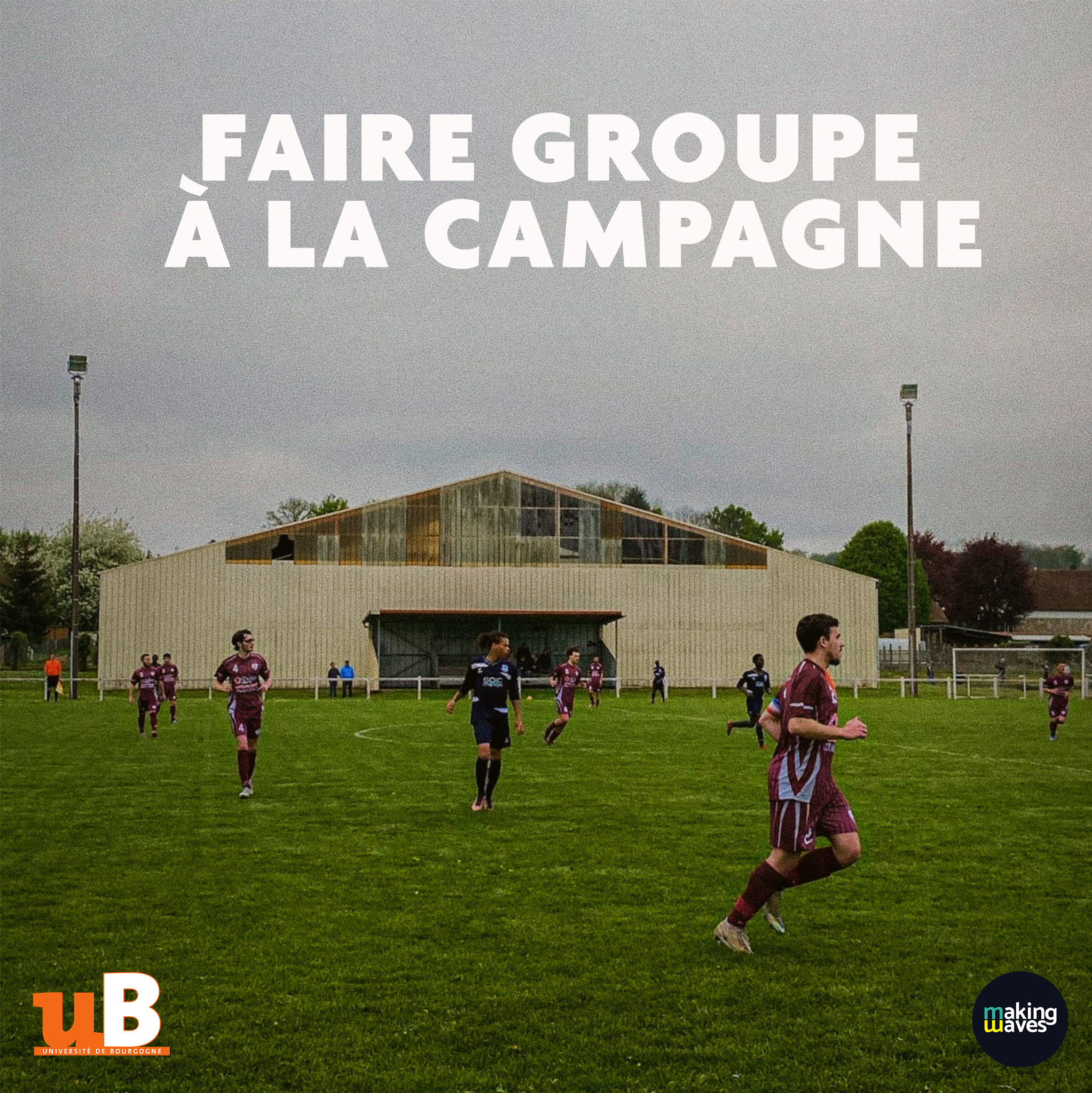 FAIRE GROUPE À LA CAMPAGNE